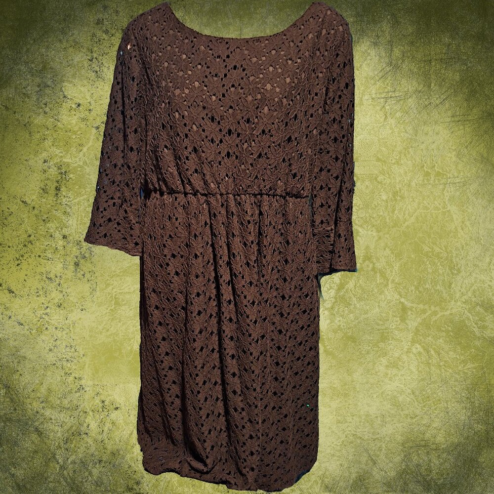 a:glow Black Pleated Bell Sleeve Cocktail Dress